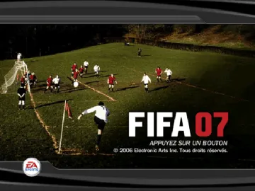 FIFA Soccer 07 screen shot title